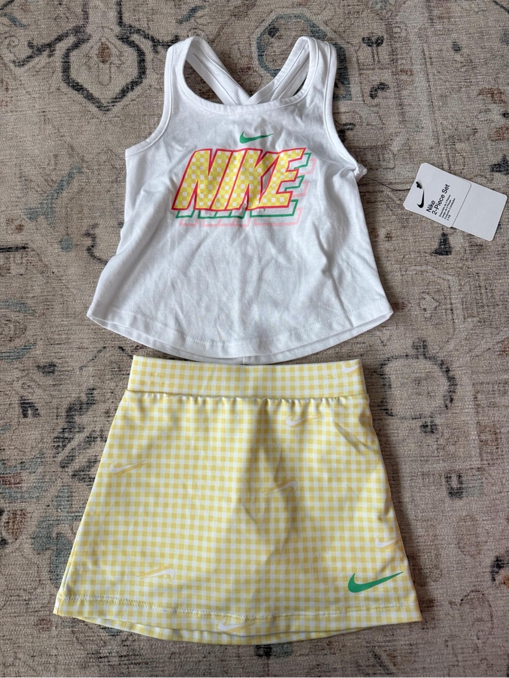 Nike Tank Top and Skorts Sporty Set
